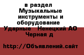  в раздел : Музыкальные инструменты и оборудование » Ударные . Ненецкий АО,Черная д.